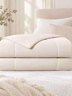 MSRP $199 | REST Evercool Cooling Comforter –Twin/Twin XL 68" x 90" – Snow Ivory